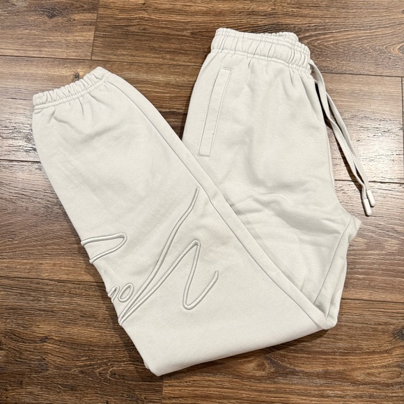 YoungLA Pants - W246 SIGNATURE JOGGERS - light grey